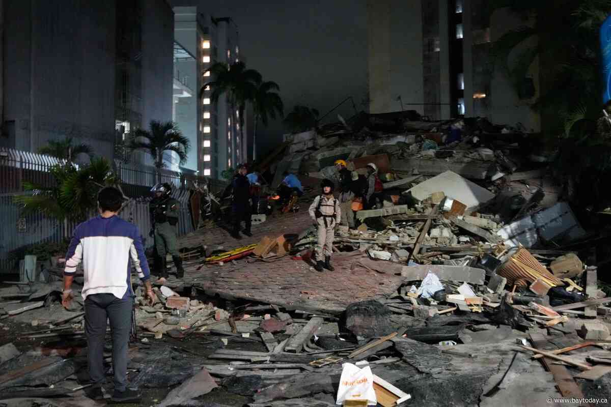 Back-to-back powerful earthquakes slam Venezuela, collapsing buildings in the capital of Caracas