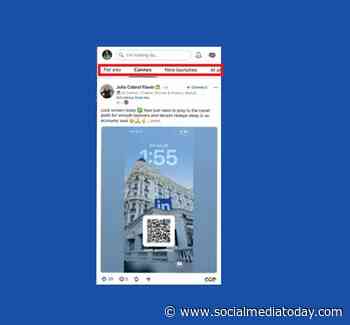 LinkedIn tests suggested feeds