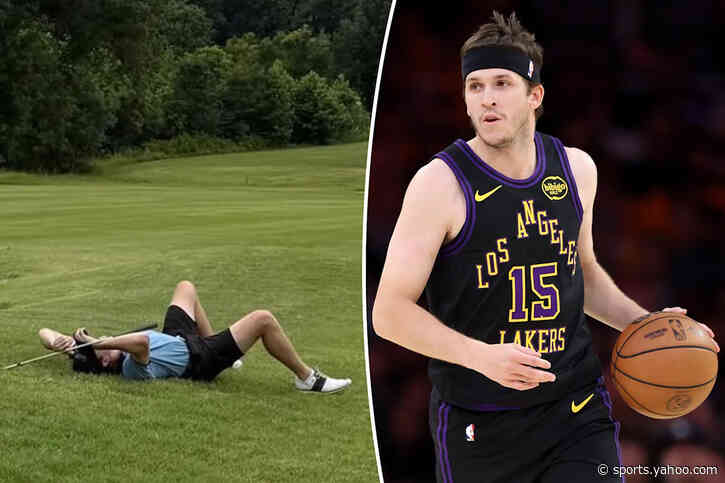 Austin Reaves’ girlfriend shares Lakers star’s priceless golf course reaction to $185 million contract