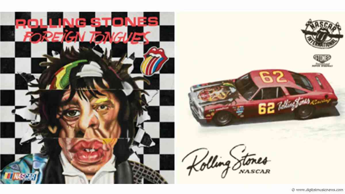 NASCAR Inks Major Rolling Stones Collaboration Spanning Merch, Vinyl, and the Drivers Themselves