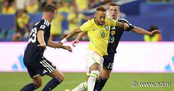 Brazilië wint poule na simpele zege op Schotland, grootste gejuich bij invalbeurt Neymar