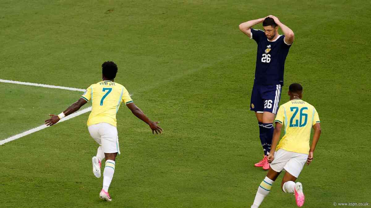 Scotland player ratings as defence crumble in Braz...