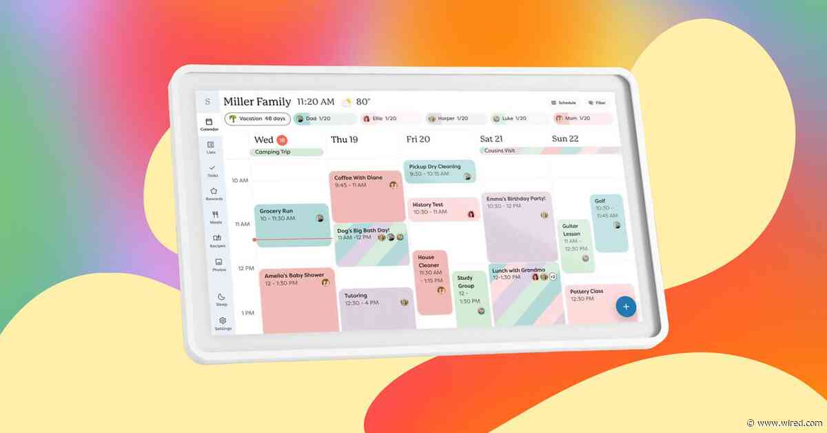 The Skylight Calendar Is One of My Favorite Products On Sale for Prime Day