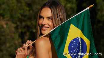 Alessandra Ambrosio sparks rumors she's engaged to boyfriend Buck Palmer after fans spot ring on THAT finger