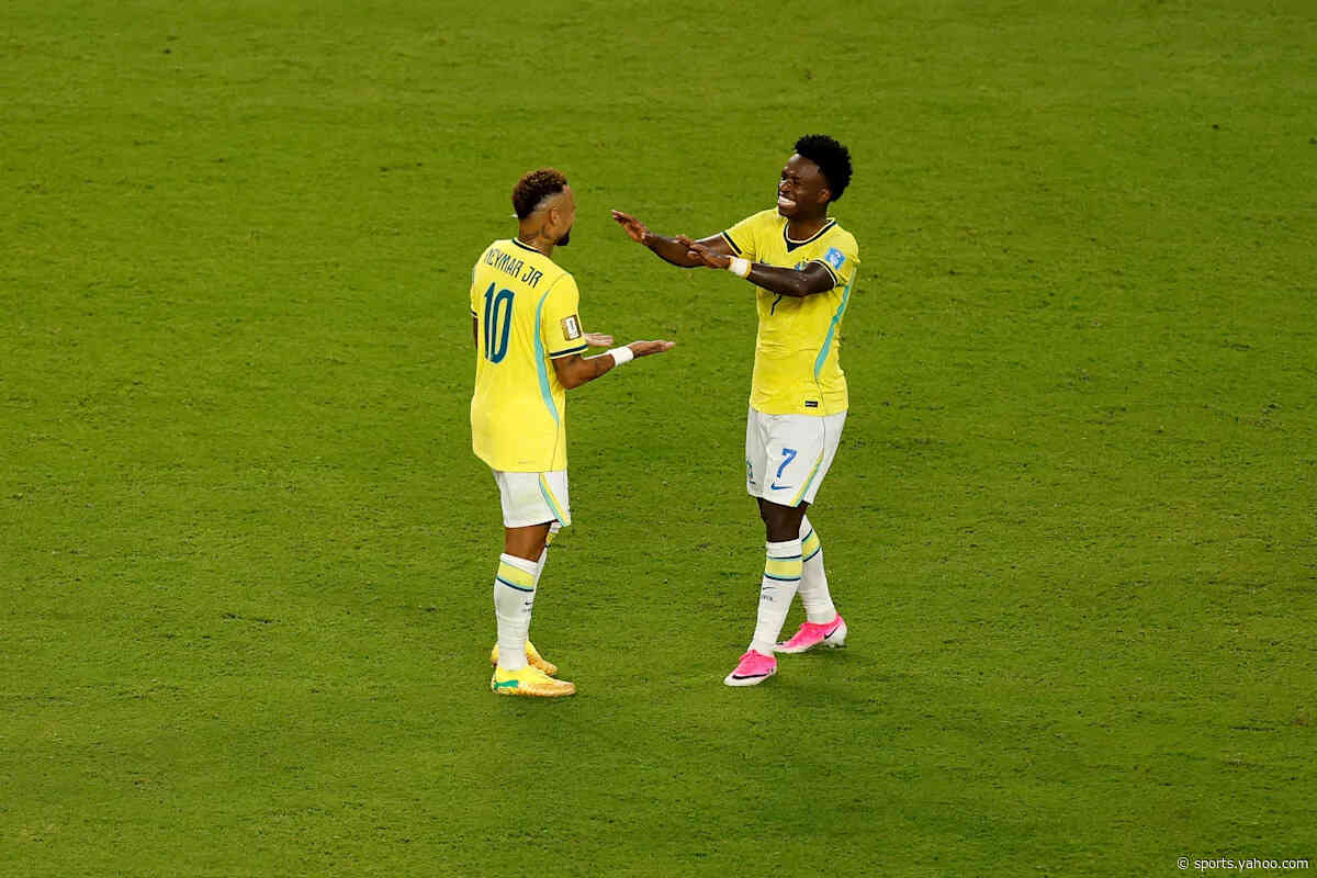 🤩 Total excitement! Neymar and Vini, the duo Brazil dreams of