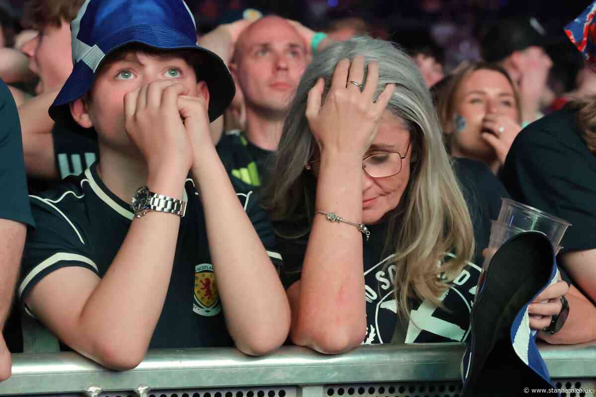 Fans watching in Scotland left disappointed by heavy Brazil defeat