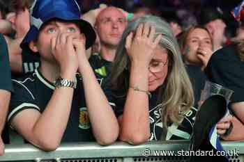 Fans watching in Scotland left disappointed by heavy Brazil defeat