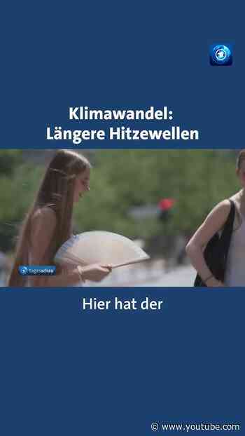 Hitzewellen: Durch den Klimawandel können sie extremer werden #tagesschau #nachrichten #hitze