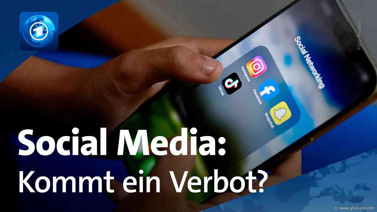 🌍tagesschau24 Top-Thema, 24.6.2026 | Kommt ein Social-Media-Verbot?