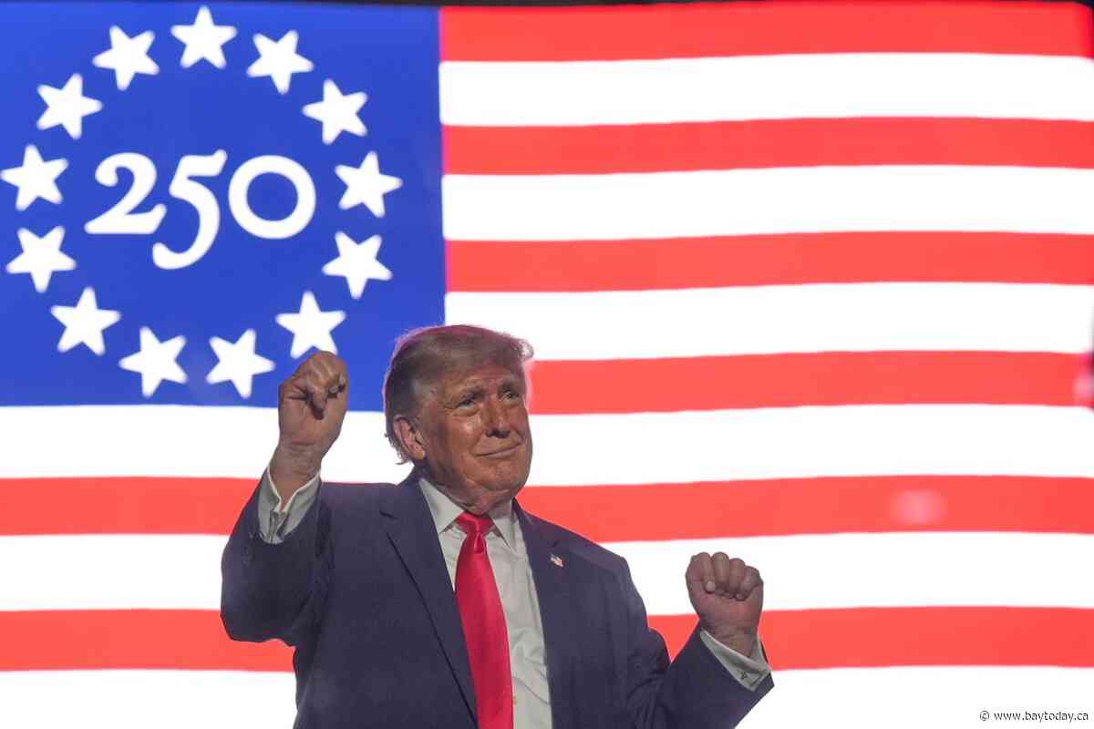 Trump turns America 250 kickoff into a campaign-style rally on the National Mall