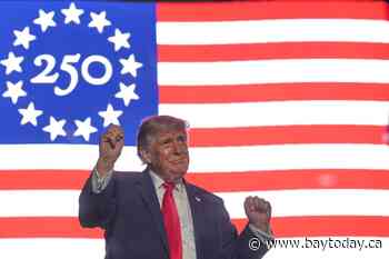 Trump turns America 250 kickoff into a campaign-style rally on the National Mall