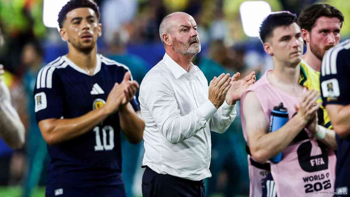 Scotland's Clarke: 'I think we're heading home'