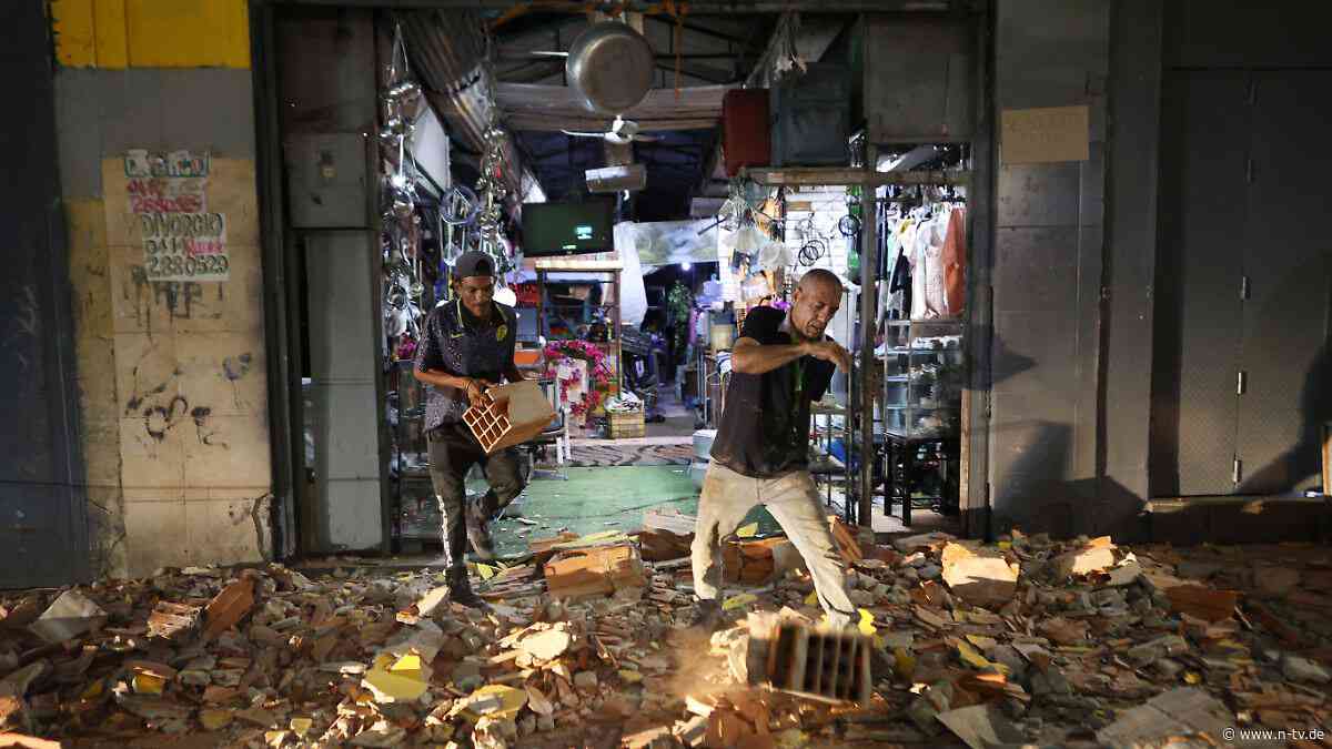 Bis zu 100.000 Tote befürchtet: Doppel-Erdbeben sucht Venezuela heim - Panik auf den Straßen