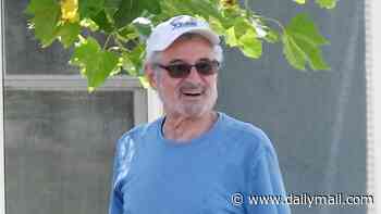 Grease and Broadway star, 76, looks unrecognizable as he beautifies his home in LA... can you guess who he is?