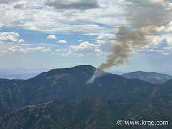 Sacaton Fire burns in the Gila Wilderness