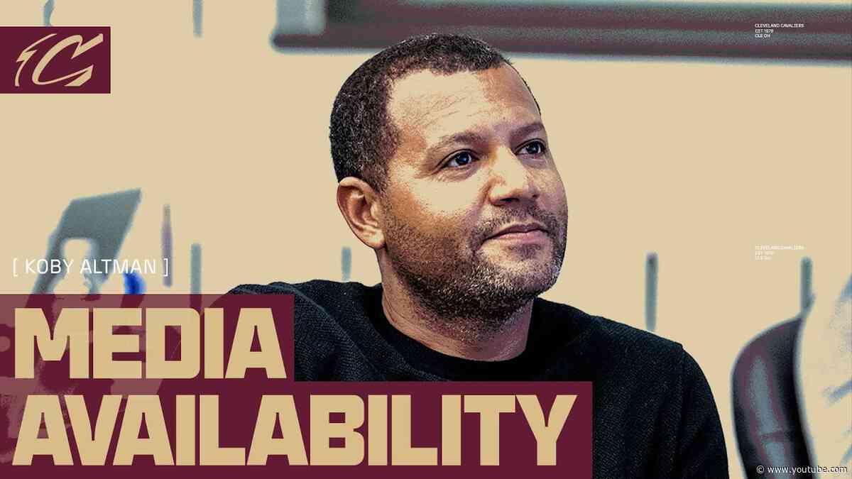 Cavs Draft | Koby Altman Media Availability | 06.24.2026