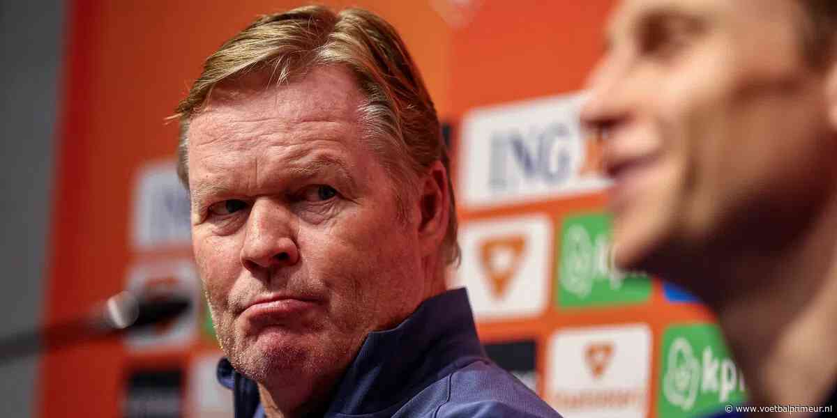 Koeman over ontwikkeling Oranje-sterkhouder: 'Hij heeft grote stappen gezet'