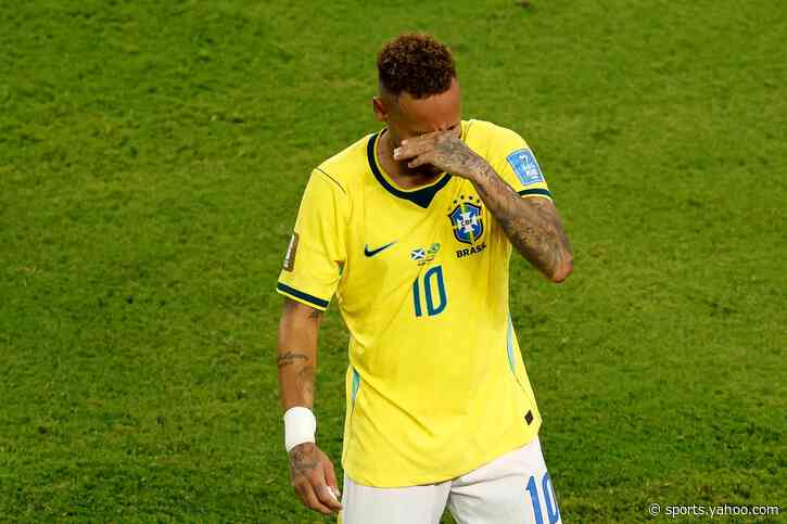 Tearful Neymar makes emotional Brazil return as Selecao advance at World Cup