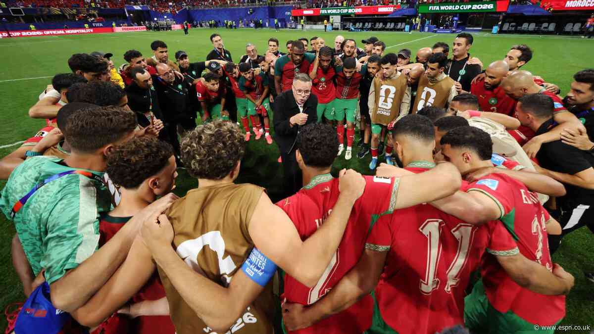 Morocco see 'ingredients' to become WC winners