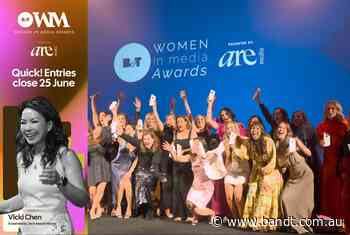 Entries For B&T’s Women In Media Awards Close At Midnight!