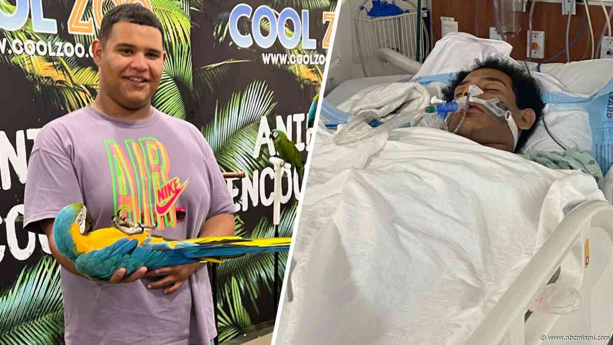 Mother says 21-year-old son was stabbed while trying to help someone at Miami home