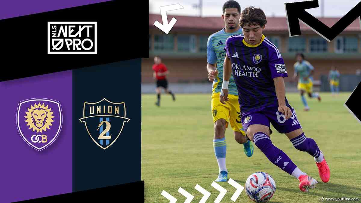 2026 Match Highlights | Orlando City B vs. Philadelphia Union II | June 21, 2026