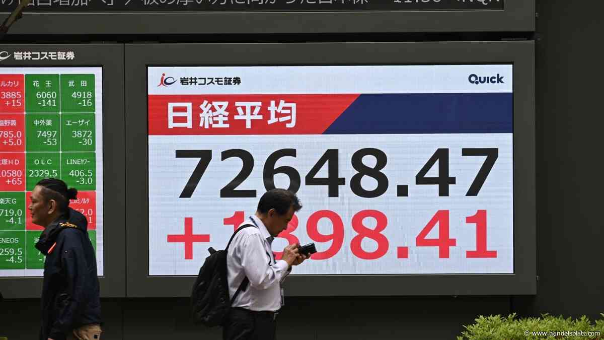 Nikkei, Kospi & Co.: Ostasiens Börsen legen stark zu – KI-Optimisten gewinnen wieder die Oberhand