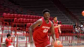 AJ Pierre Jerome hopes to protect the rim for New Mexico