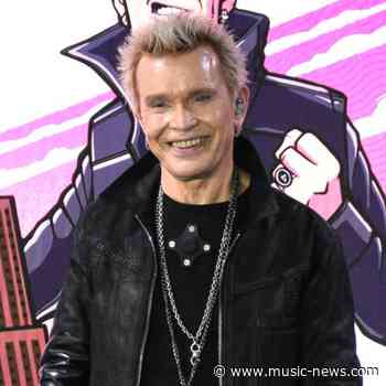 Billy Idol inducted to Hollywood Rockwalk