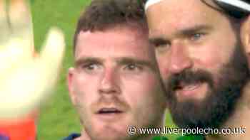 Andy Robertson and Alisson moment spotted right after Brazil beat Scotland at World Cup