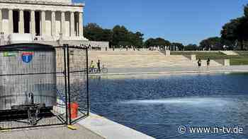 Trump rollte über frische Farbe: Algen-Killertrupp pumpt Nanobläschen ins Wasserbecken