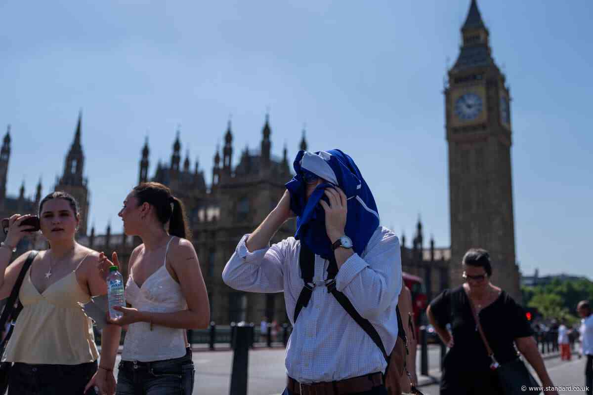 Revealed: Staggering £1.5billion summer heatwaves cost to London as Sadiq Khan launches capital's first hot weather plan