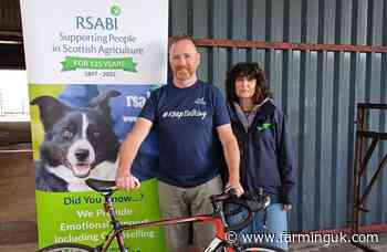 Farmer swaps farmyard for saddle in 231-mile charity challenge