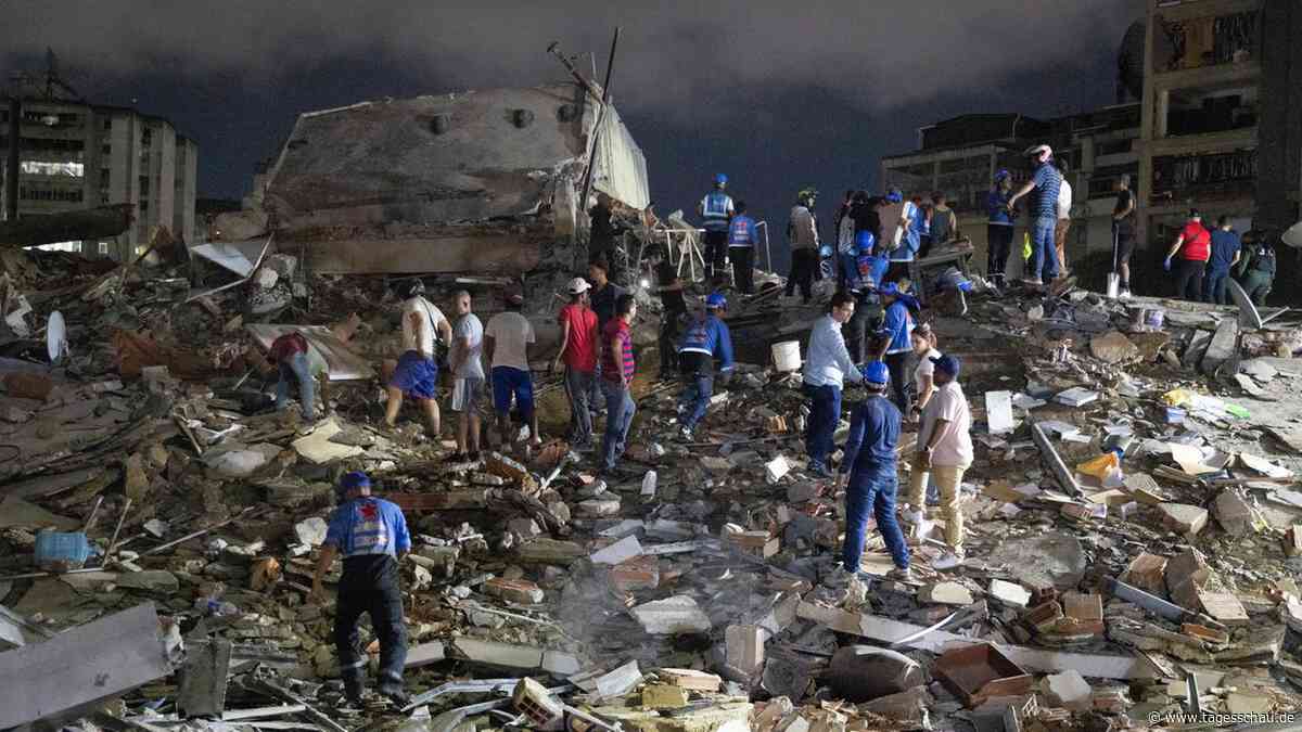 Viele Tote befürchtet: Erdbeben erschüttern Venezuela