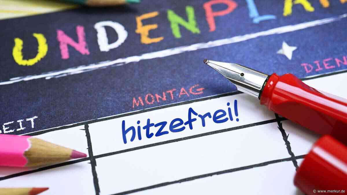 Schulen geben Hitzefrei: Schüler dürfen schon um 11.30 Uhr nach Hause