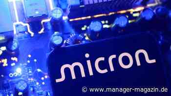 Micron: Aktie schießt hoch nach Zahlen