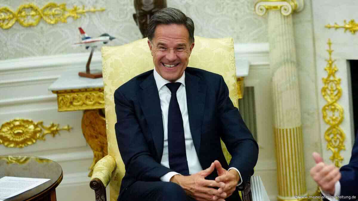 Trump preist NATO-Chef Rutte – und versteigt sich zu „Küsschen“-Formulierung