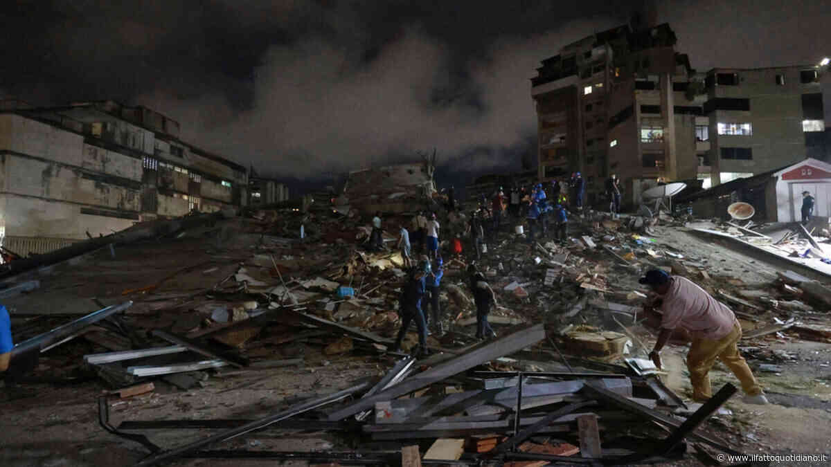 Maxi-terremoto in Venezuela: centinaia di edifici crollati, 32 morti e oltre 700 feriti. Dichiarato lo stato d’emergenza