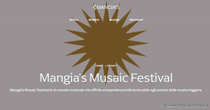 Musica tra templi e mare: il Mangia’s Musaic Festival anima la Sicilia fino ad agosto