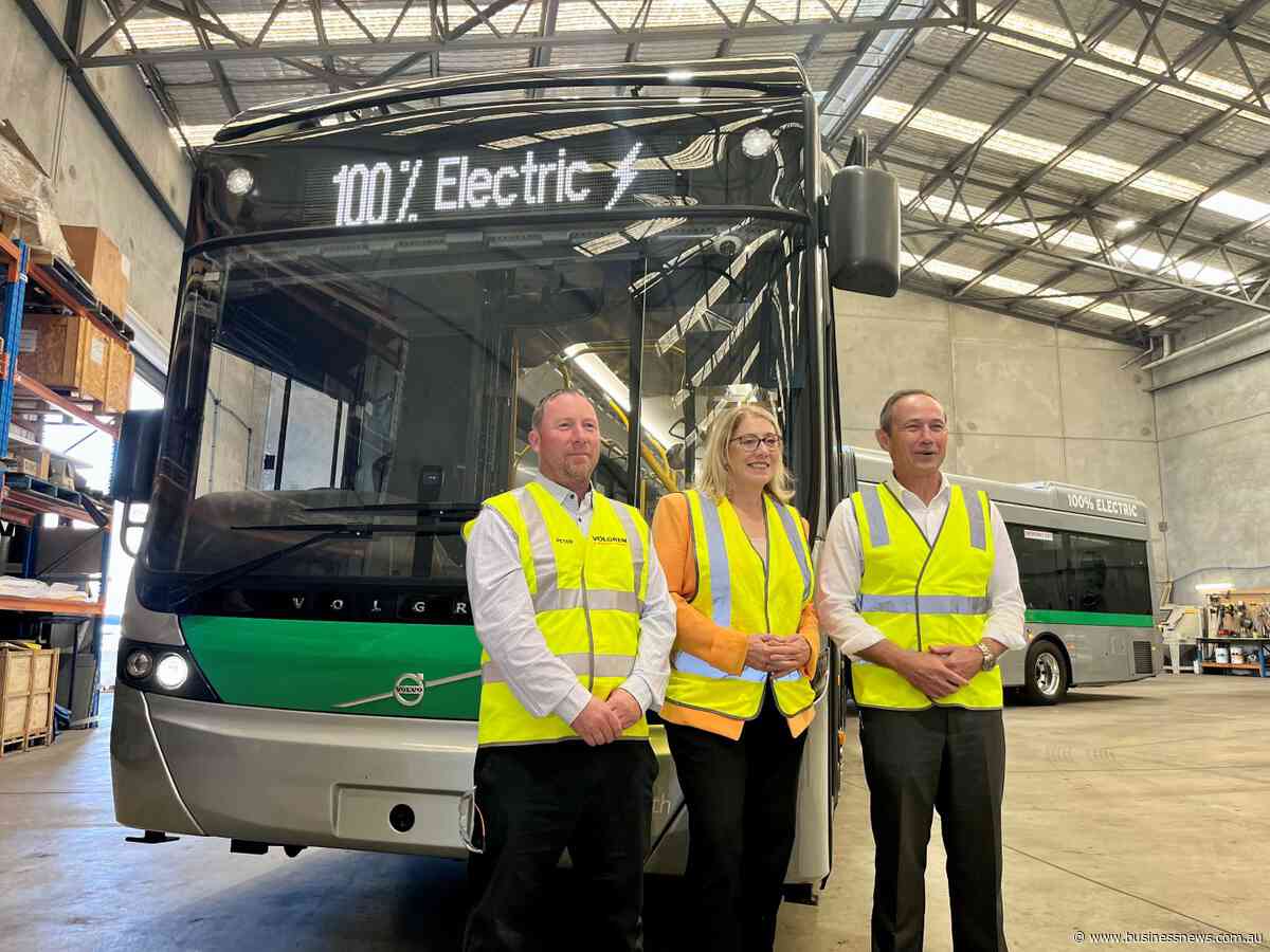 Latest electric bus joins Transperth fleet