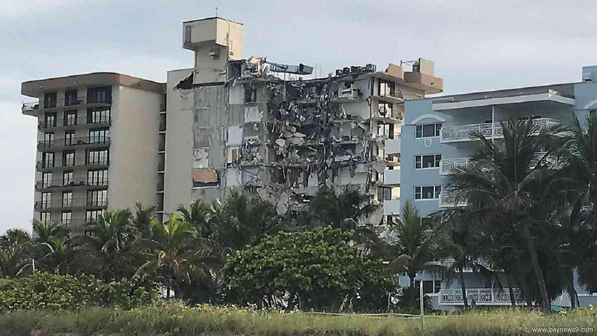 Deadly collapse at a Florida condo happened slowly over several weeks, probe finds