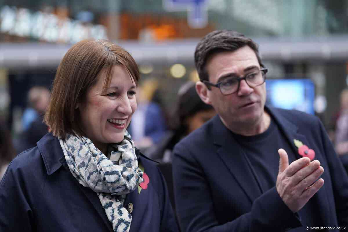 Rachel Reeves backing Andy Burnham as next PM despite cabinet speculation