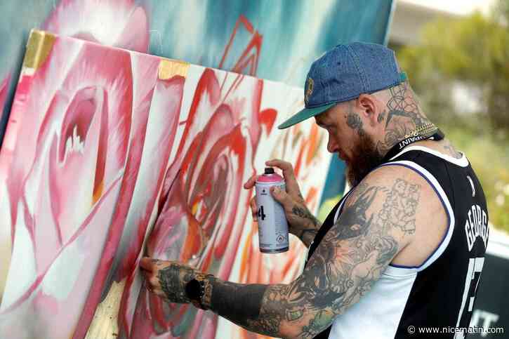 « Quand on peint, on a rarement l’impression d’être utile » : 15 artistes donnent un dernier coup de pinceau avant de fêter les 10 ans de UPAINT Monaco avec le Prince