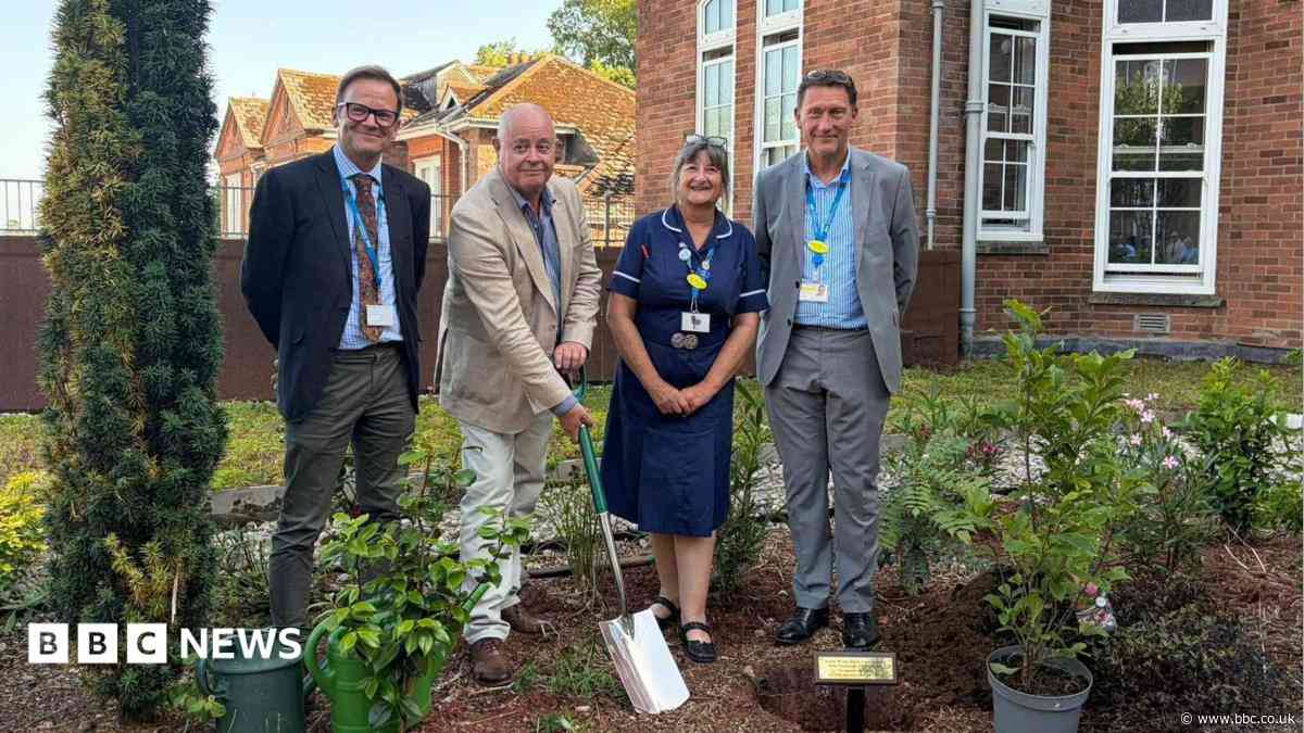 Hospital marks 100 years with tree planting
