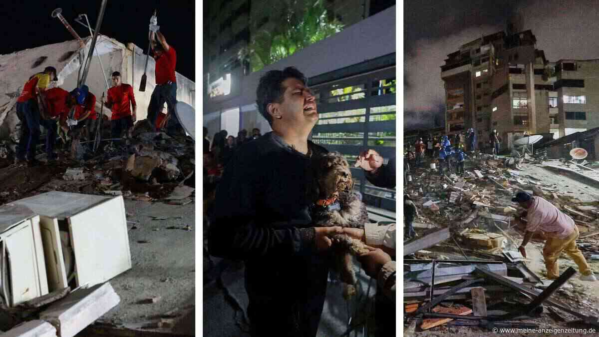 Doppel-Erdbeben erschüttert Venezuela – die ersten Bilder der Katastrophe
