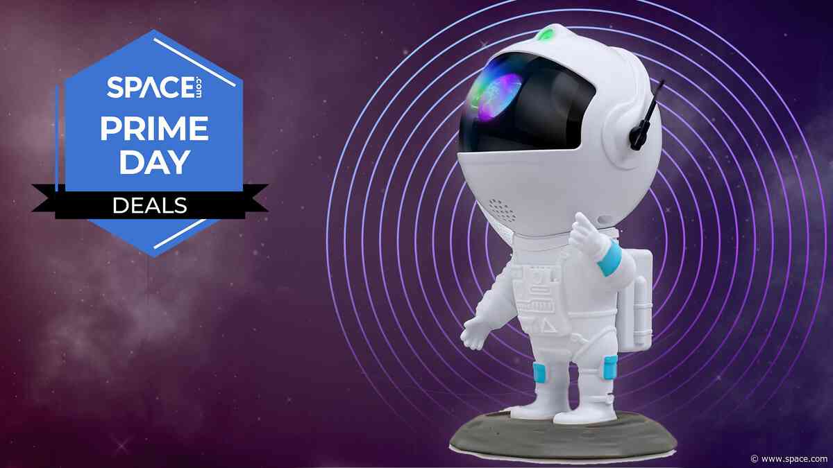 My nephew still uses this kids' star projector every night — get it for just $15 at Amazon on Prime Day
