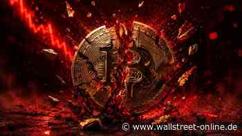 Crash ohne Ende: Bitcoin halbiert sein Allzeithoch und vernichtet Ethereum und XRP mit