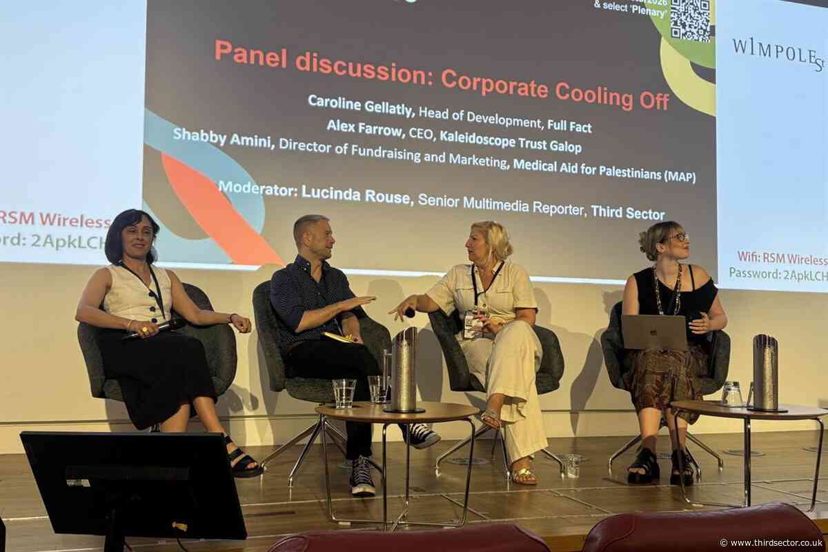 Do not confuse support from corporates with moral alignment, charities warned