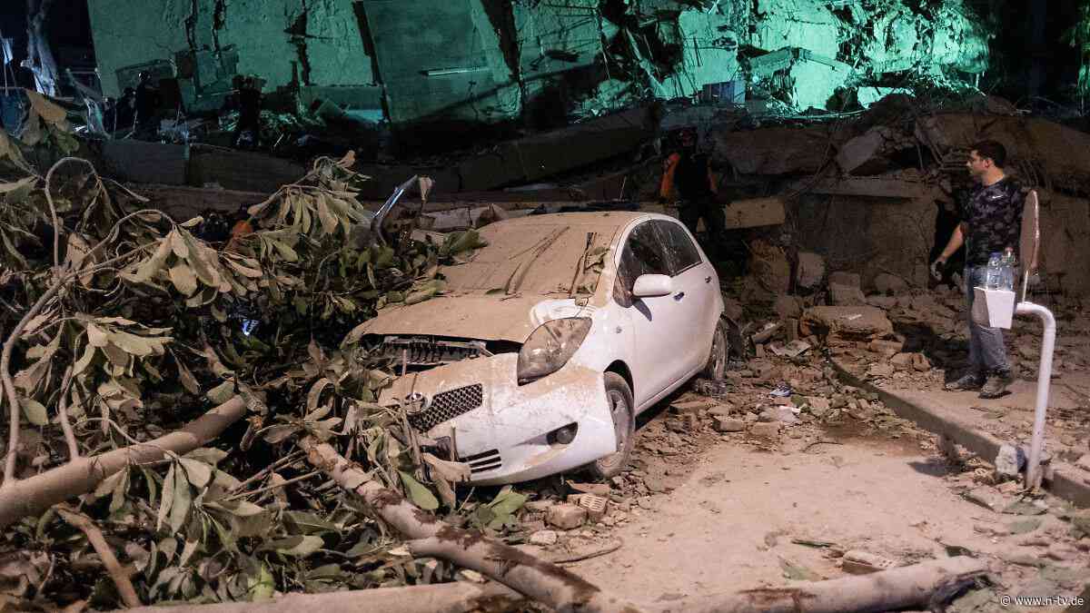 Erdbebenopfer berichten: Venezolaner: Auto hat sich bewegt wie ein Blatt Papier