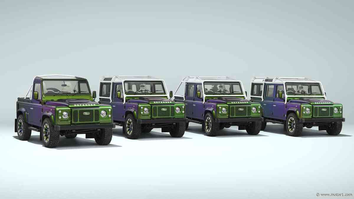 Land Rover Sold These Color-Changing Classic Defenders To A Single Buyer